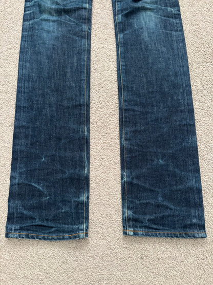 AW07 Dior Homme by Hedi Slimane Indigo Raw MIJ Denim Jeans