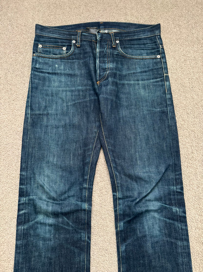AW07 Dior Homme by Hedi Slimane Indigo Raw MIJ Denim Jeans