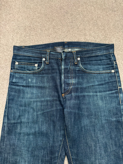AW07 Dior Homme by Hedi Slimane Indigo Raw MIJ Denim Jeans