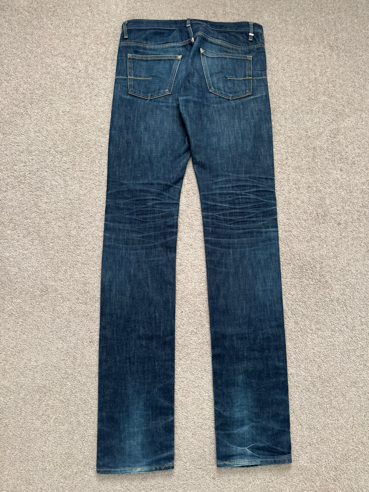 AW07 Dior Homme by Hedi Slimane Indigo Raw MIJ Denim Jeans