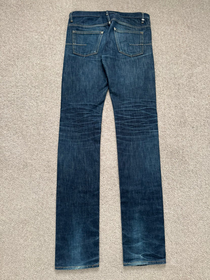 AW07 Dior Homme by Hedi Slimane Indigo Raw MIJ Denim Jeans