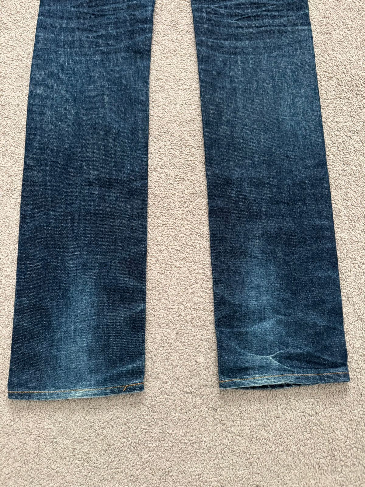 AW07 Dior Homme by Hedi Slimane Indigo Raw MIJ Denim Jeans