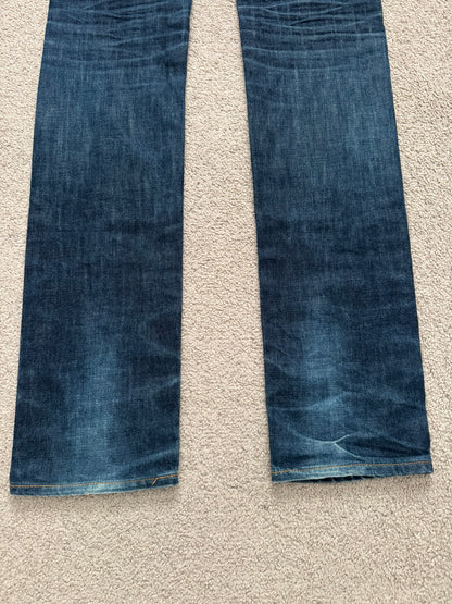 AW07 Dior Homme by Hedi Slimane Indigo Raw MIJ Denim Jeans