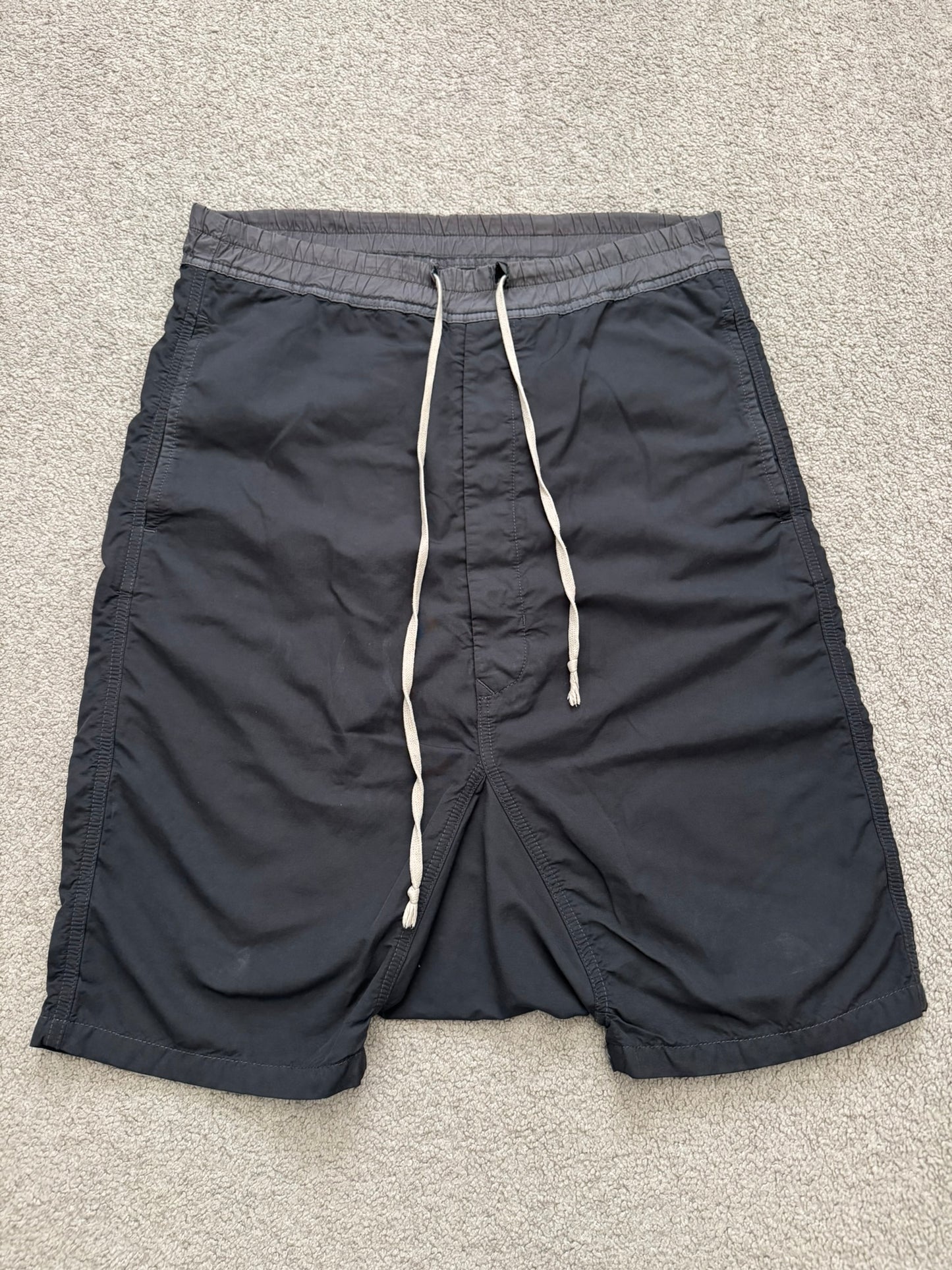 FW14 Rick Owens DRKSHDW Dark Dust Nylon Pods Shorts