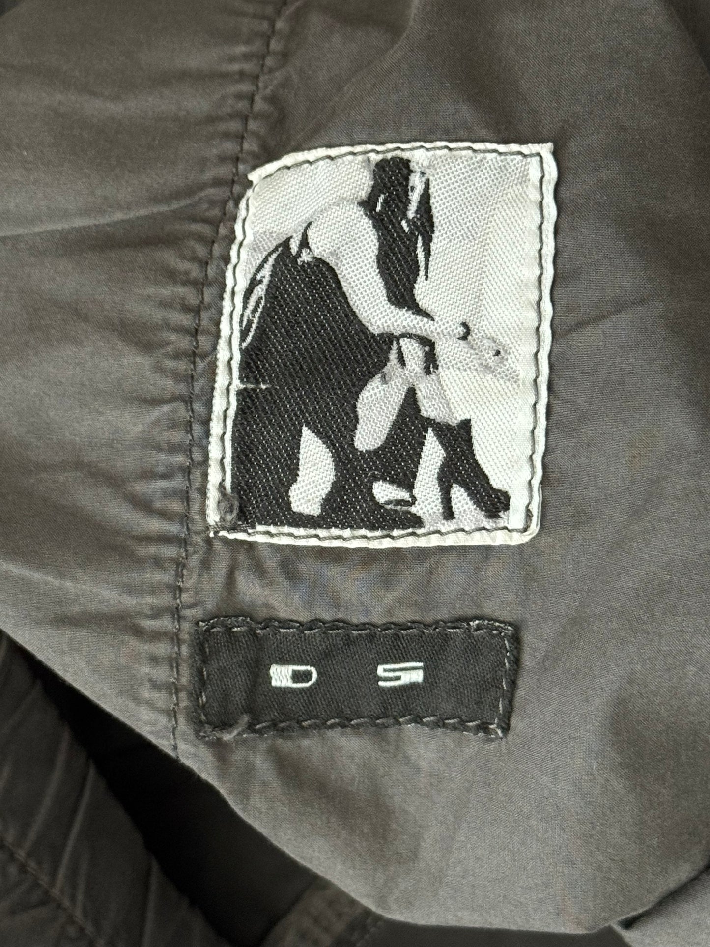 FW14 Rick Owens DRKSHDW Dark Dust Nylon Pods Shorts