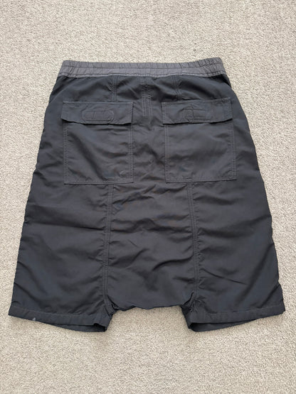 FW14 Rick Owens DRKSHDW Dark Dust Nylon Pods Shorts