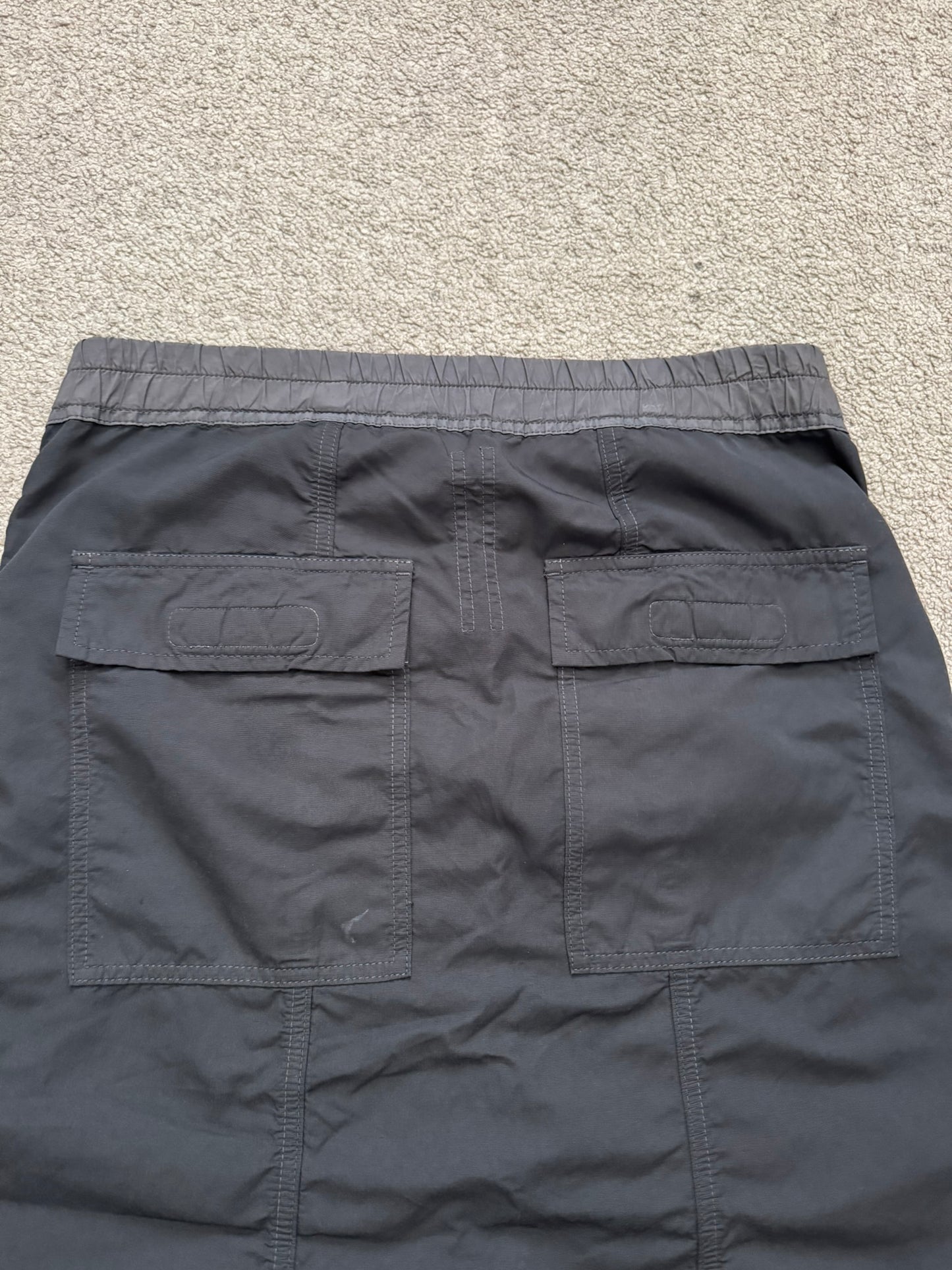 FW14 Rick Owens DRKSHDW Dark Dust Nylon Pods Shorts