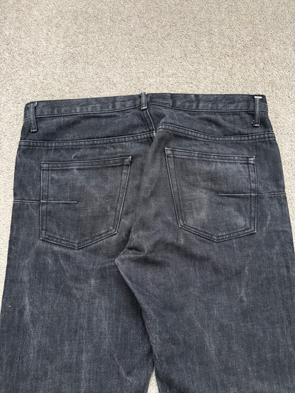 SS04 Dior Homme by Hedi Slimane "Strip" MIJ Washed Denim Jeans