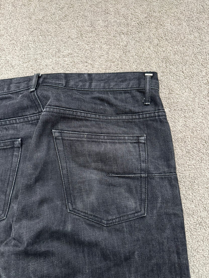 SS04 Dior Homme by Hedi Slimane "Strip" MIJ Washed Denim Jeans