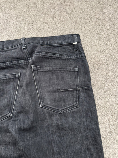 SS05 Dior Homme by Hedi Slimane MIJ Washed Black Denim Jeans