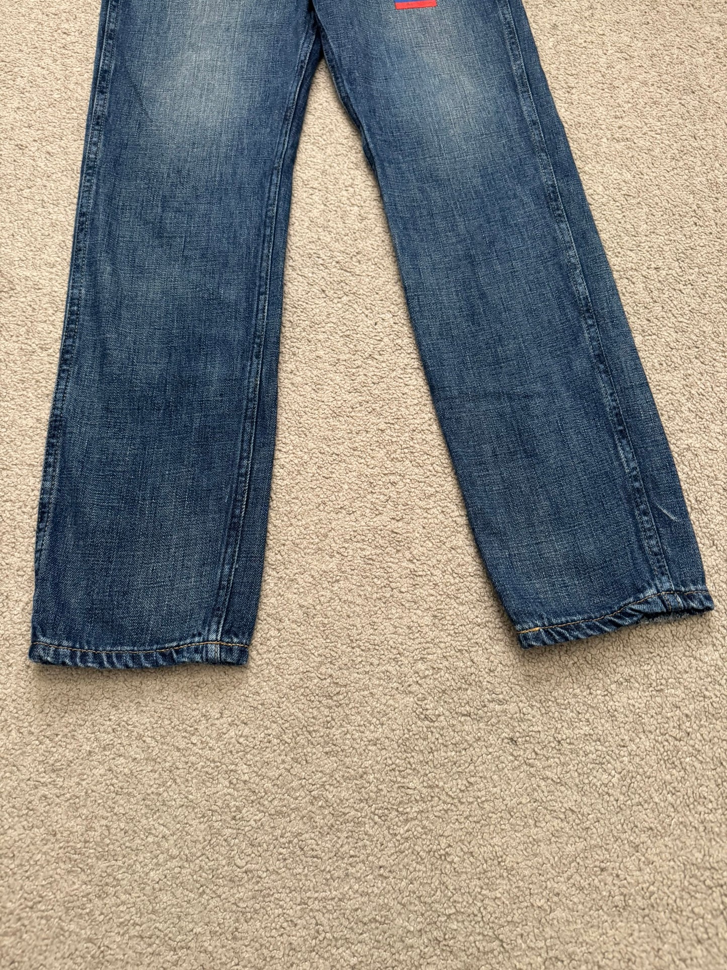 AW05 Junya Watanabe x Levis Triglav Slovenia Flag Denim Jeans