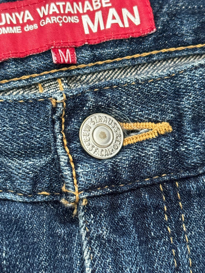 AW05 Junya Watanabe x Levis Triglav Slovenia Flag Denim Jeans
