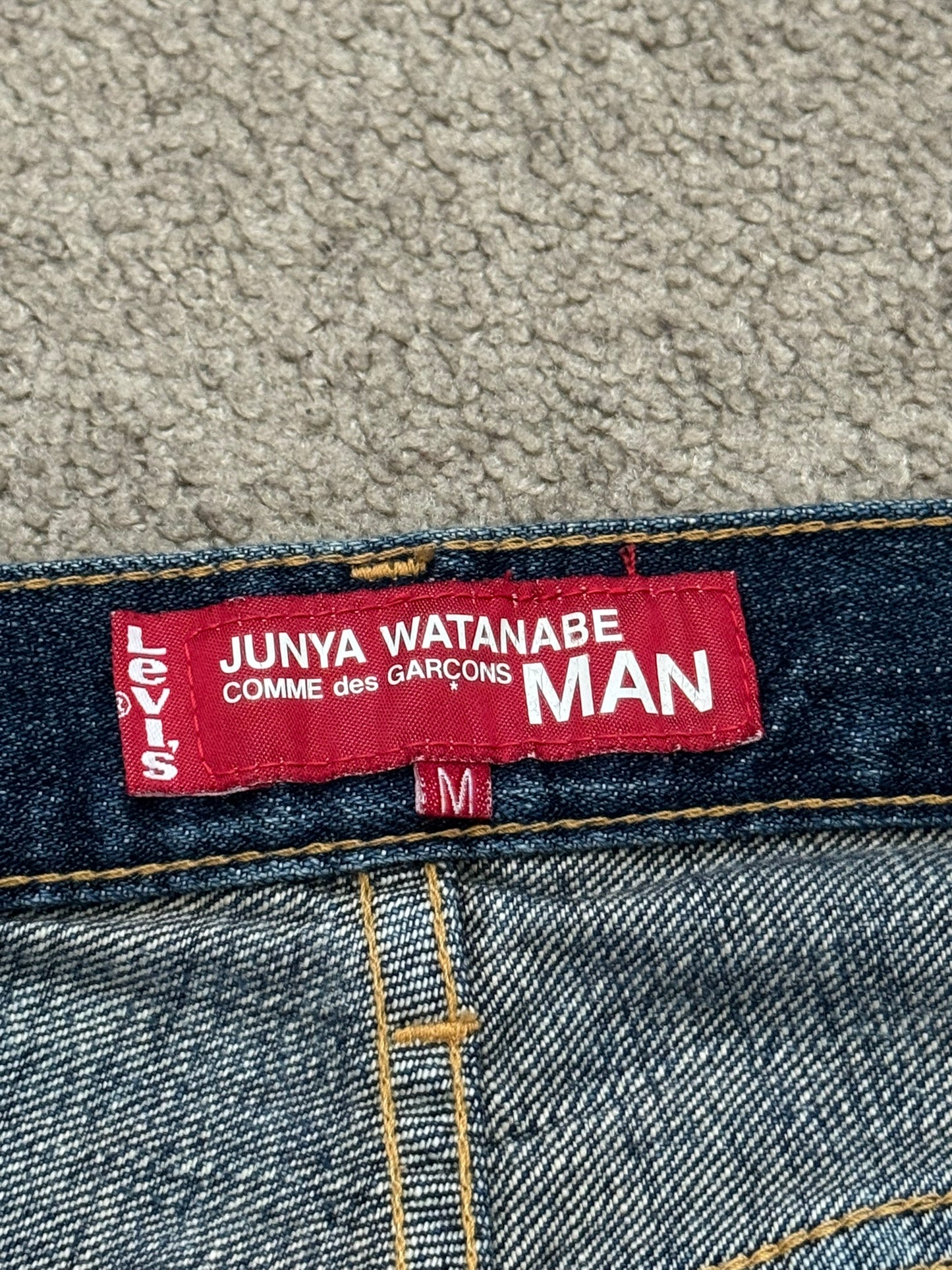 AW05 Junya Watanabe x Levis Triglav Slovenia Flag Denim Jeans