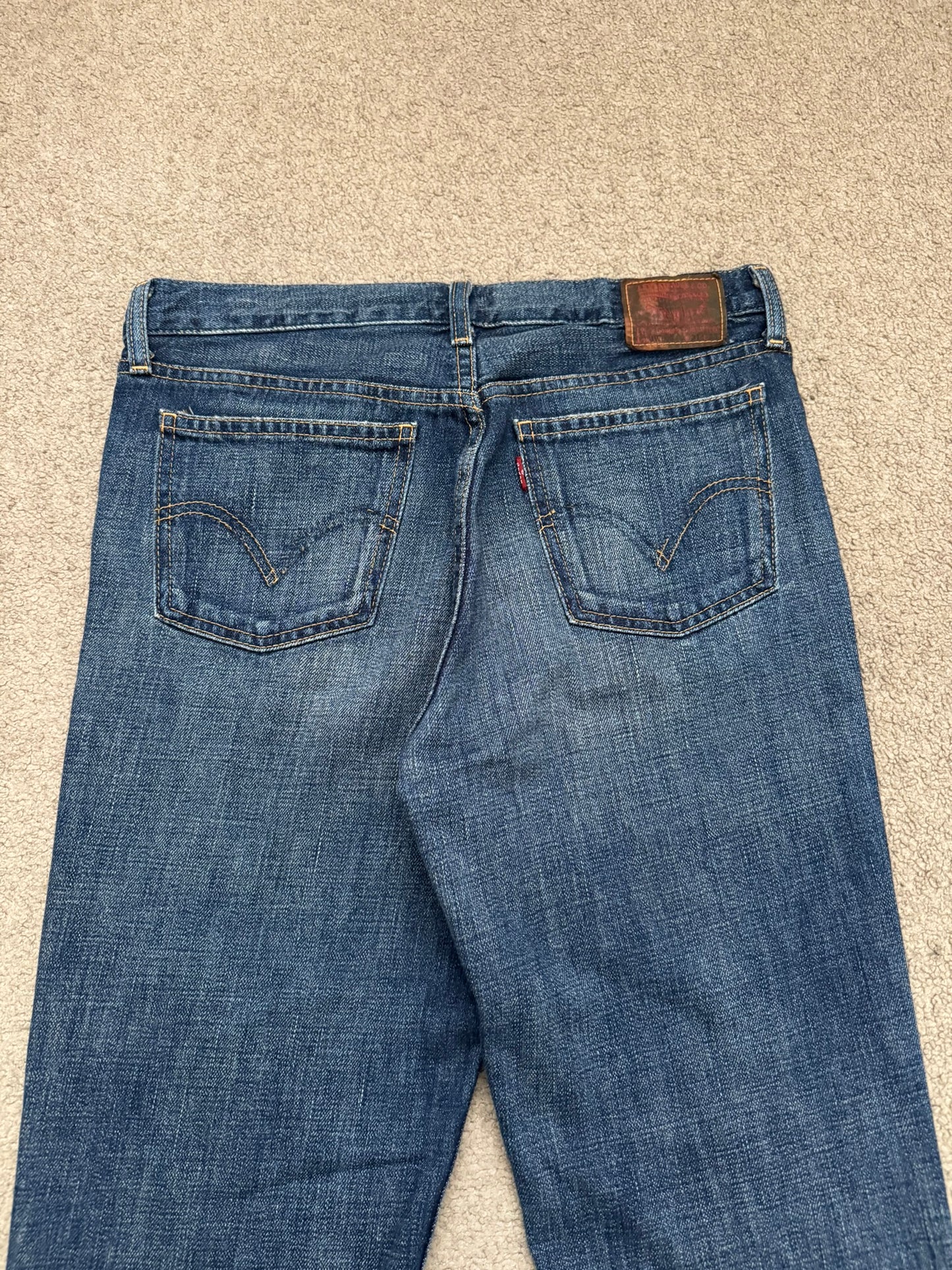 AW05 Junya Watanabe x Levis Triglav Slovenia Flag Denim Jeans