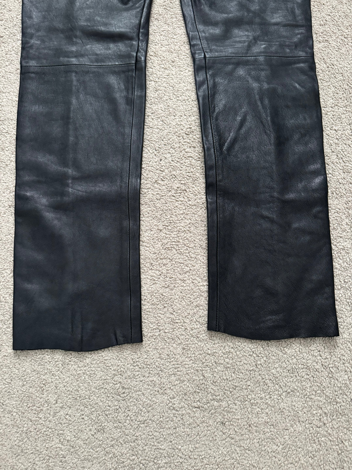 SS16 Saint Laurent by Hedi Slimane Runway Studded Leather Jeans