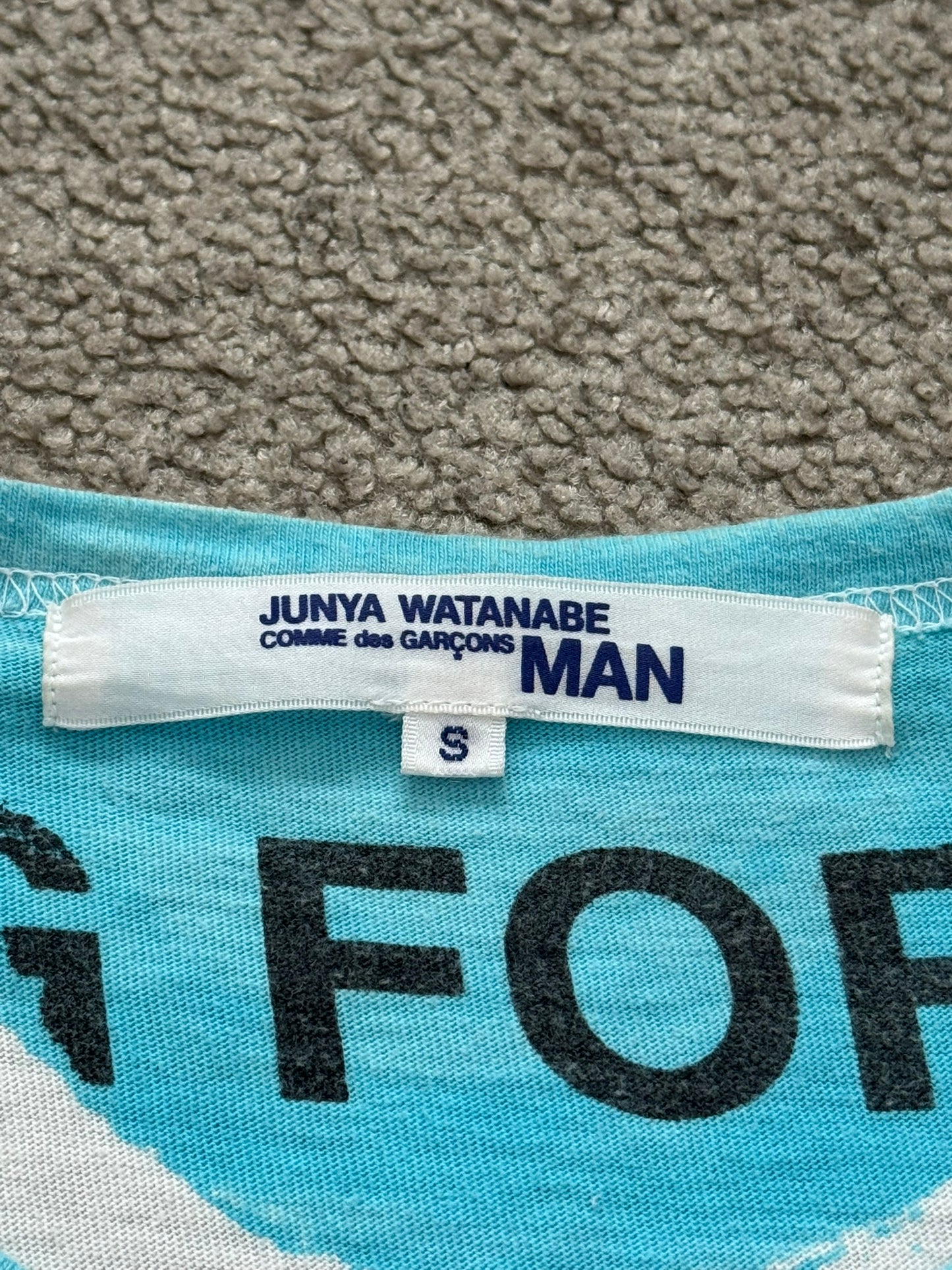 SS02 Junya Watanabe "Darling" Poem Graphic T Shirt