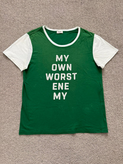 SS20 Celine by Hedi Slimane "My Own Worst Enemy" T Shirt