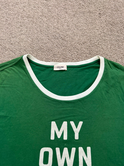 SS20 Celine by Hedi Slimane "My Own Worst Enemy" T Shirt