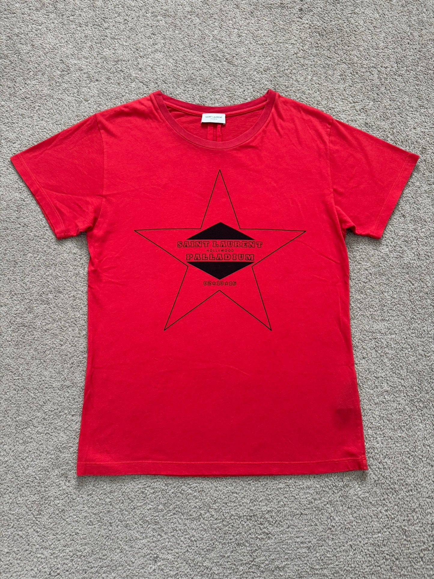 FW16 Saint Laurent by Hedi Slimane Hollywood Palladium T Shirt