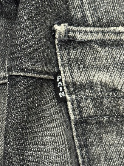 AW07 Number (N)ine Front Pocket Crying Heart Pain Denim Jeans
