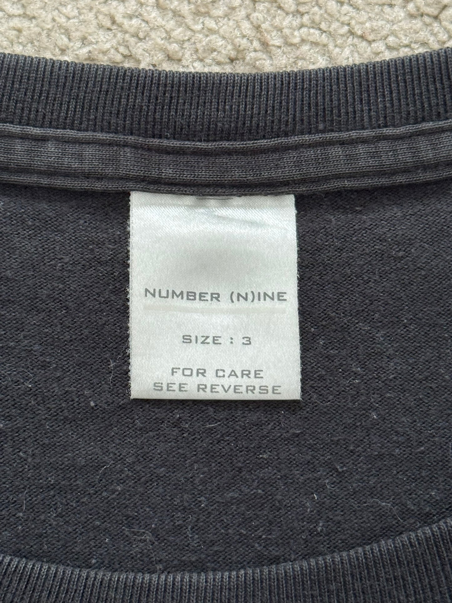 SS02 Number (N)ine "Modern Age" I Love Gotham T Shirt