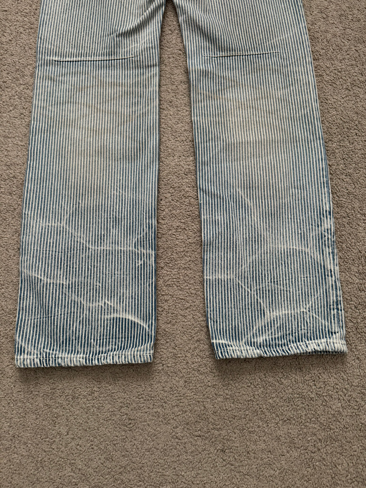 SS08 Number (N)ine Mudwash Hickory Striped Denim Jeans