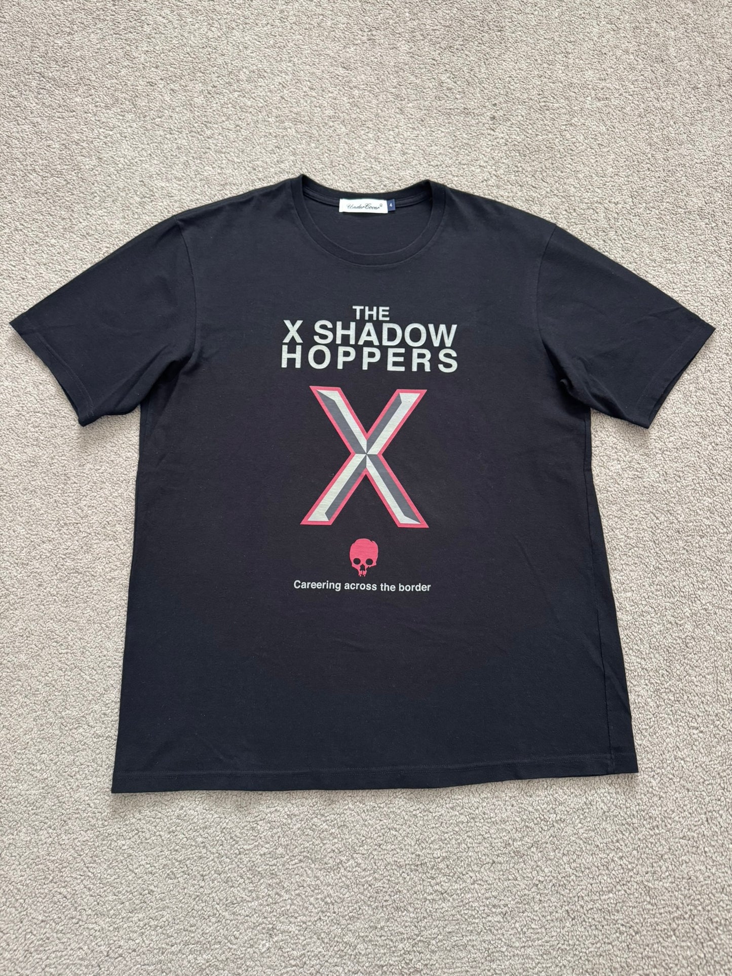 SS19 Undercover "The X Shadow Hoppers" Skull Graphic T Shirt