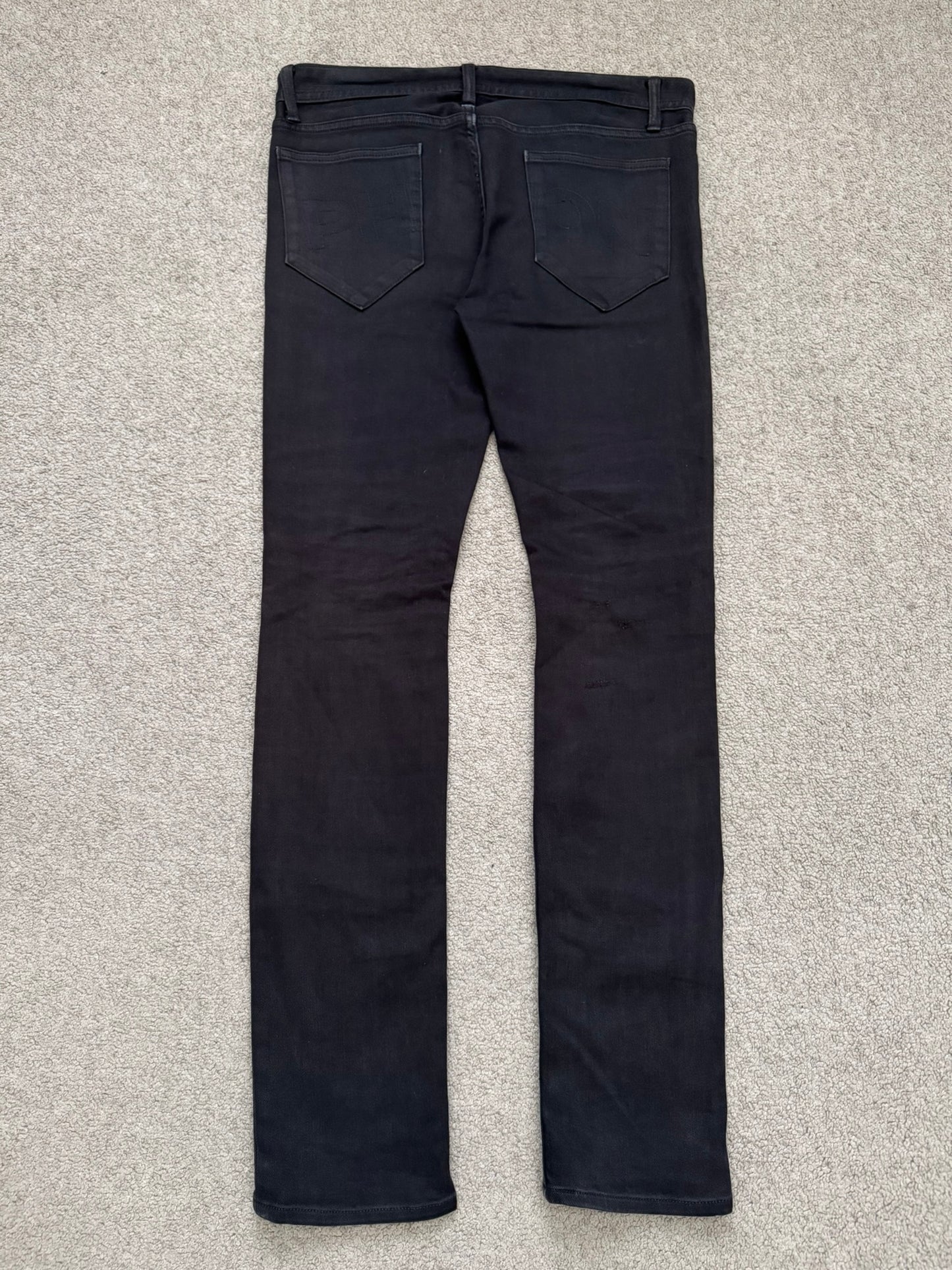Phenomenon Distressed Crash Logo Pocket Denim Jeans