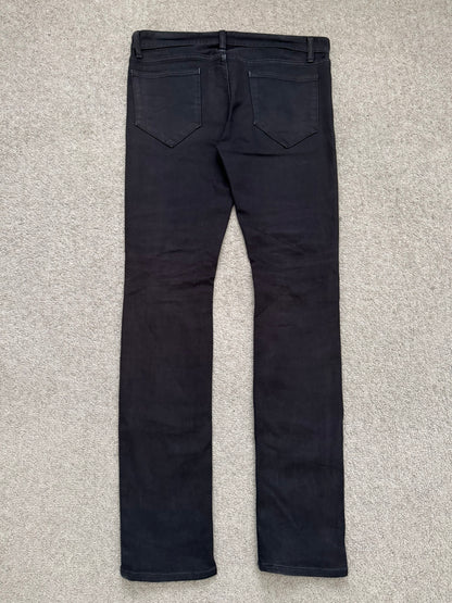 Phenomenon Distressed Crash Logo Pocket Denim Jeans