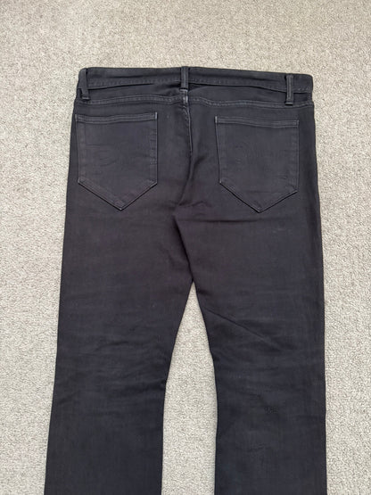 Phenomenon Distressed Crash Logo Pocket Denim Jeans