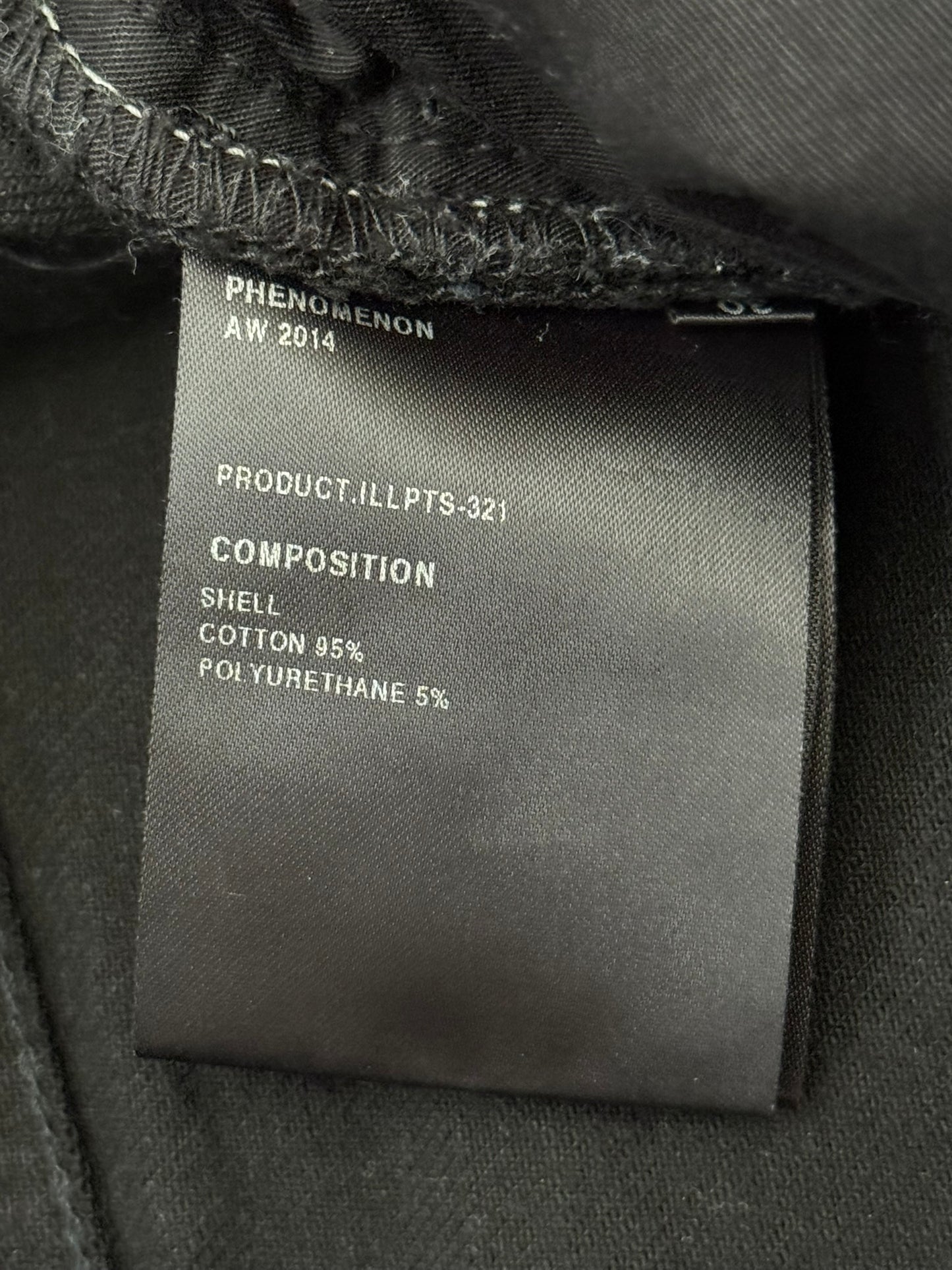 AW14 Phenomenon Repaired Distressed Crash Denim Jeans