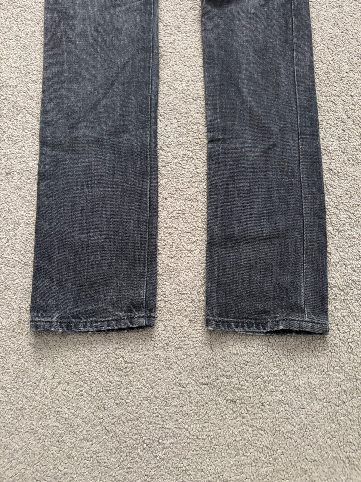 FW11 Balmain by Christophe Decarnin 4 Zip Biker Denim Jeans