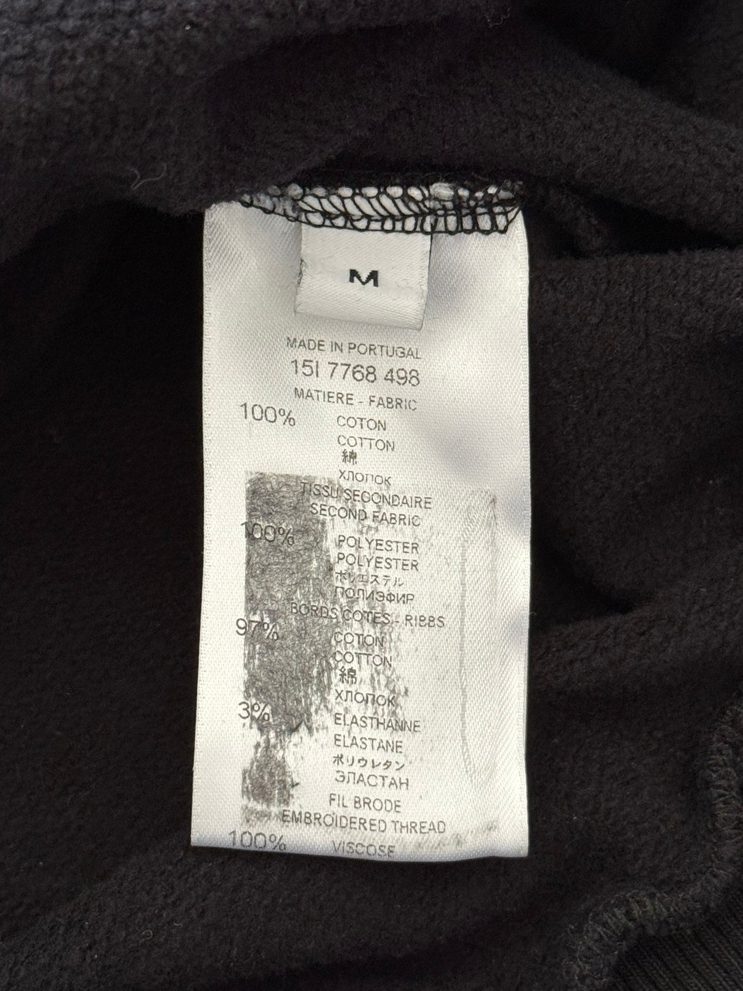SS15 Givenchy by Riccardo Tisci Velvet Faun Cross Sweatshirt