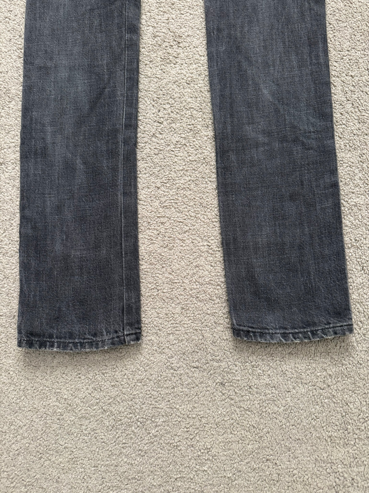 FW11 Balmain by Christophe Decarnin 4 Zip Biker Denim Jeans