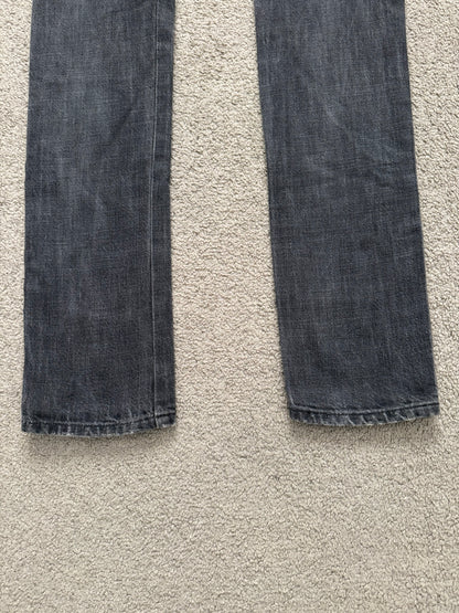 FW11 Balmain by Christophe Decarnin 4 Zip Biker Denim Jeans