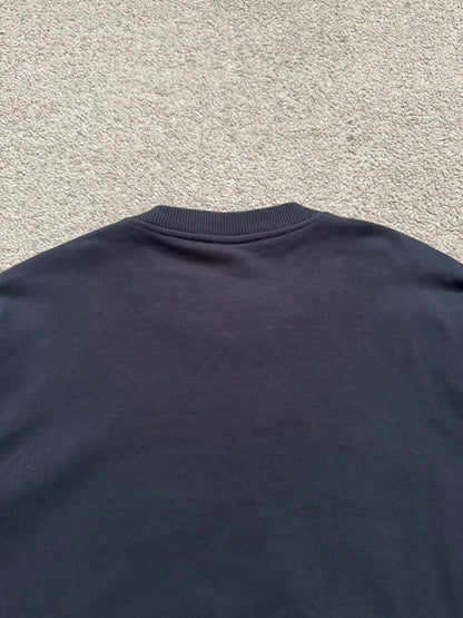 SS15 Givenchy by Riccardo Tisci Velvet Faun Cross Sweatshirt
