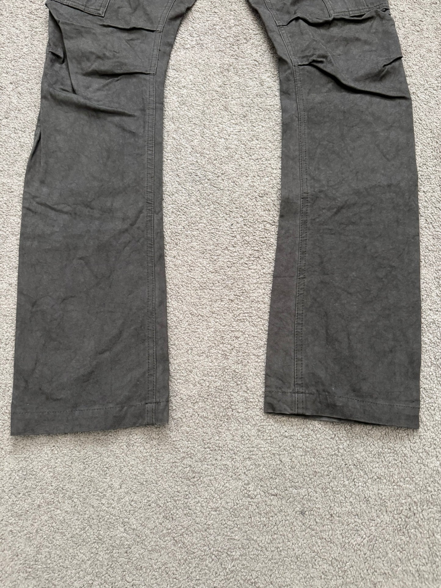 Kazuyuki Kumagai Attachment Marbled Brown J-Cut M-51 Cargo Pants