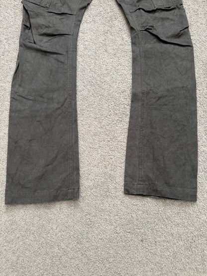 Kazuyuki Kumagai Attachment Marbled Brown J-Cut M-51 Cargo Pants