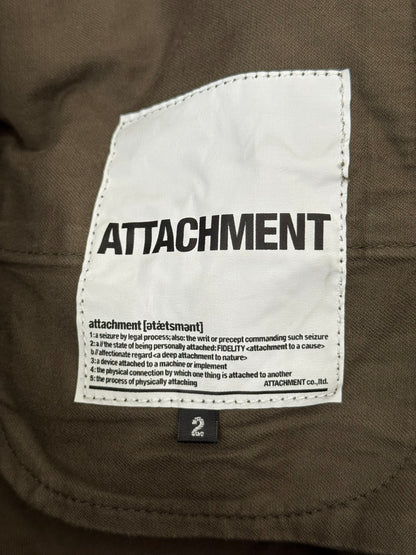 Kazuyuki Kumagai Attachment Marbled Brown J-Cut M-51 Cargo Pants