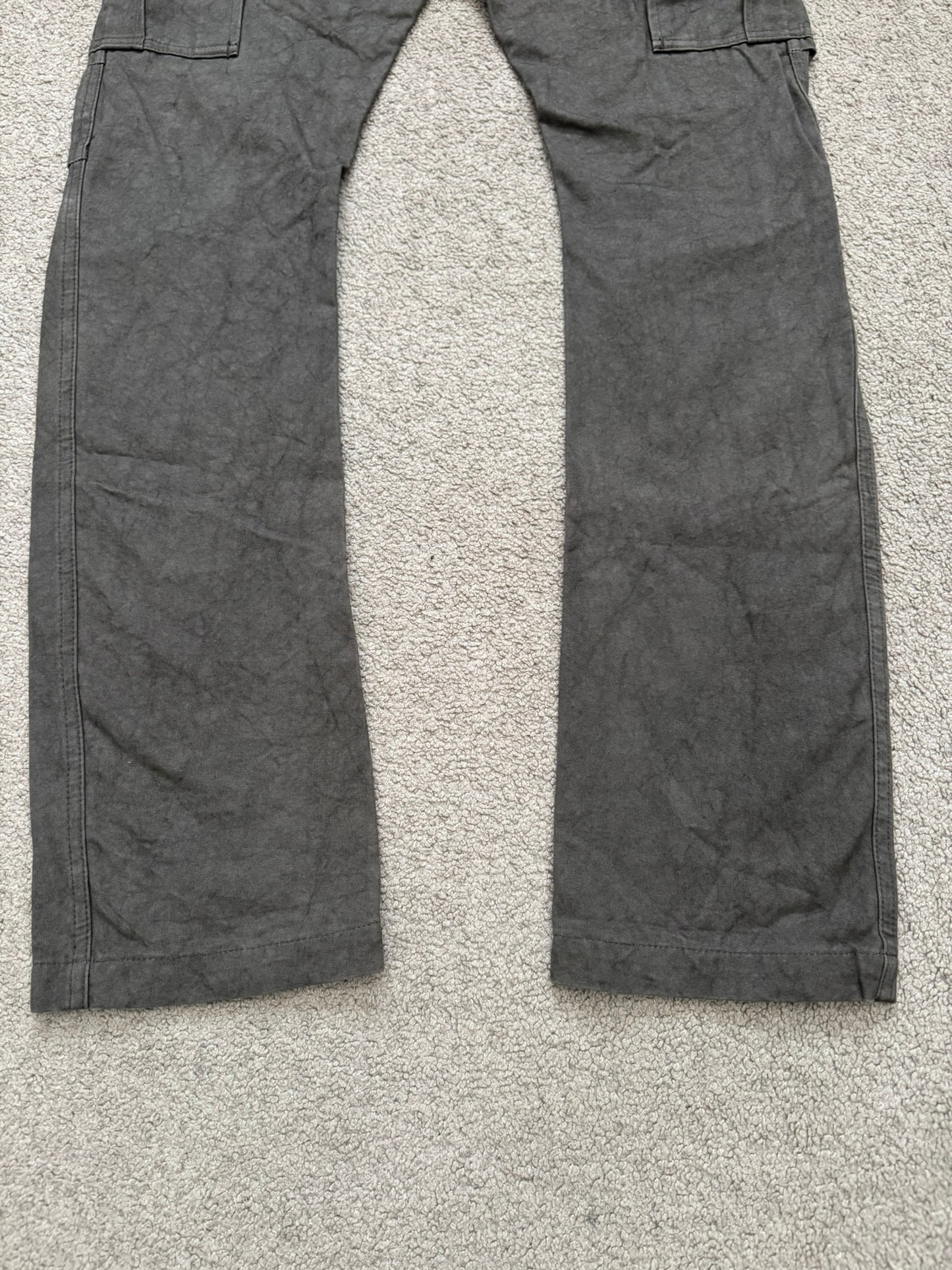 Kazuyuki Kumagai Attachment Marbled Brown J-Cut M-51 Cargo Pants