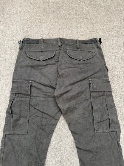 Kazuyuki Kumagai Attachment Marbled Brown J-Cut M-51 Cargo Pants