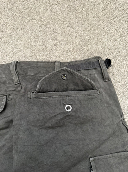 Kazuyuki Kumagai Attachment Marbled Brown J-Cut M-51 Cargo Pants