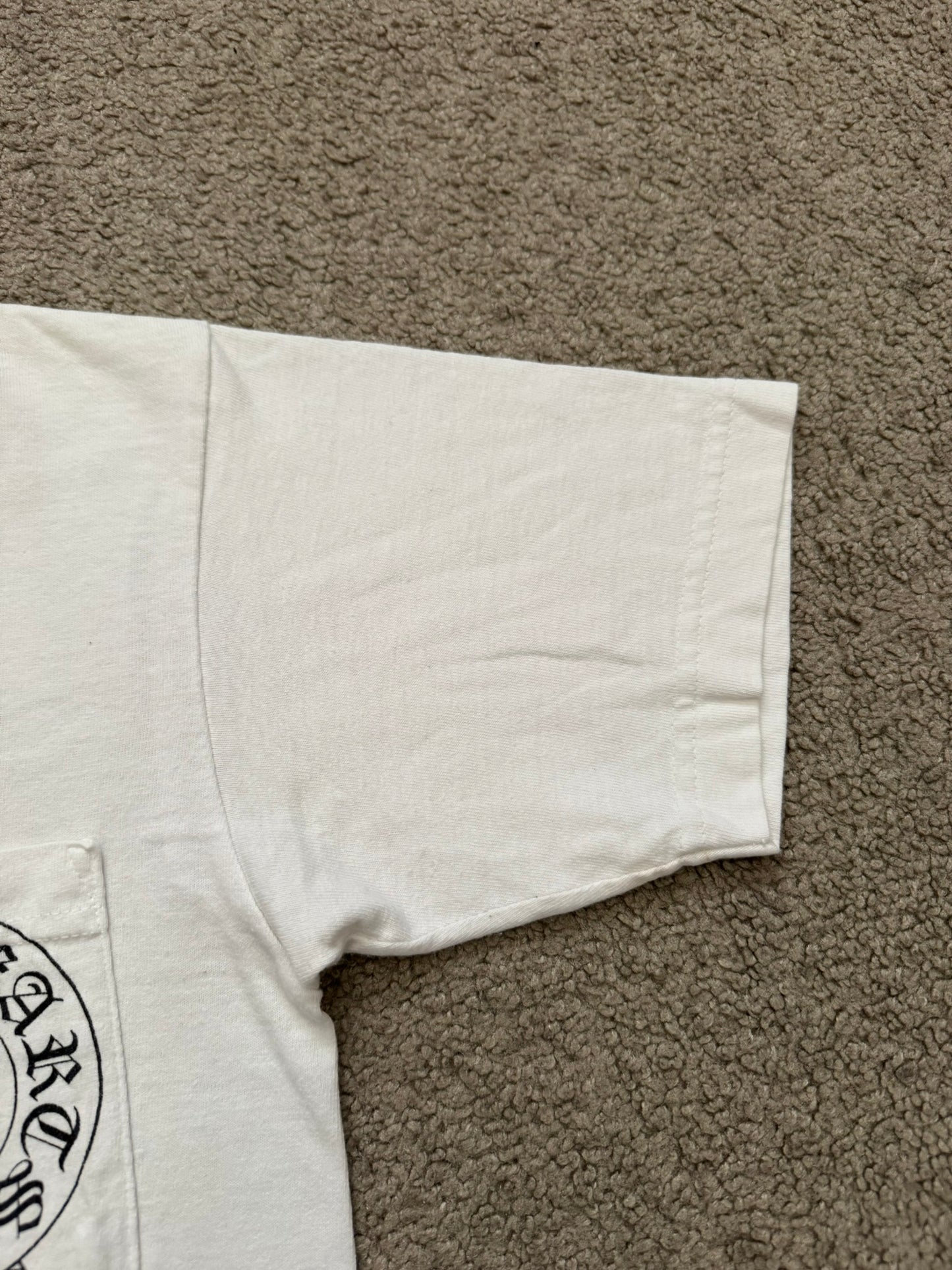 Vintage Chrome Hearts Scroll Logo & Stars T Shirt