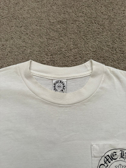 Vintage Chrome Hearts Scroll Logo & Stars T Shirt