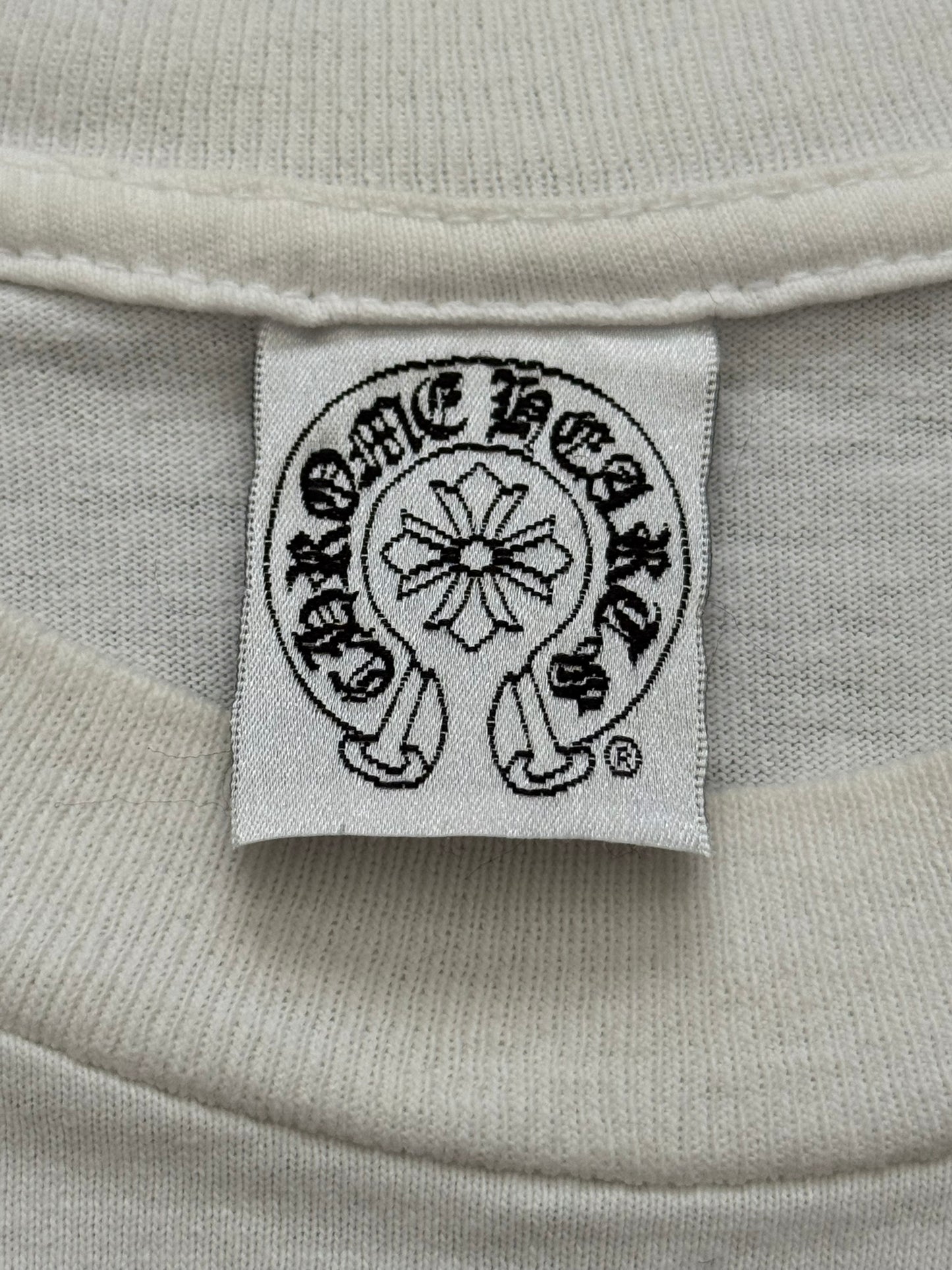 Vintage Chrome Hearts Scroll Logo & Stars T Shirt