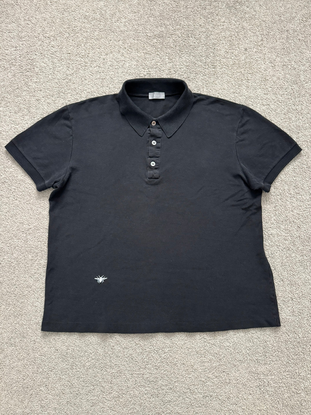 AW03 Dior Homme by Hedi Slimane "Luster" Bee Polo Shirt