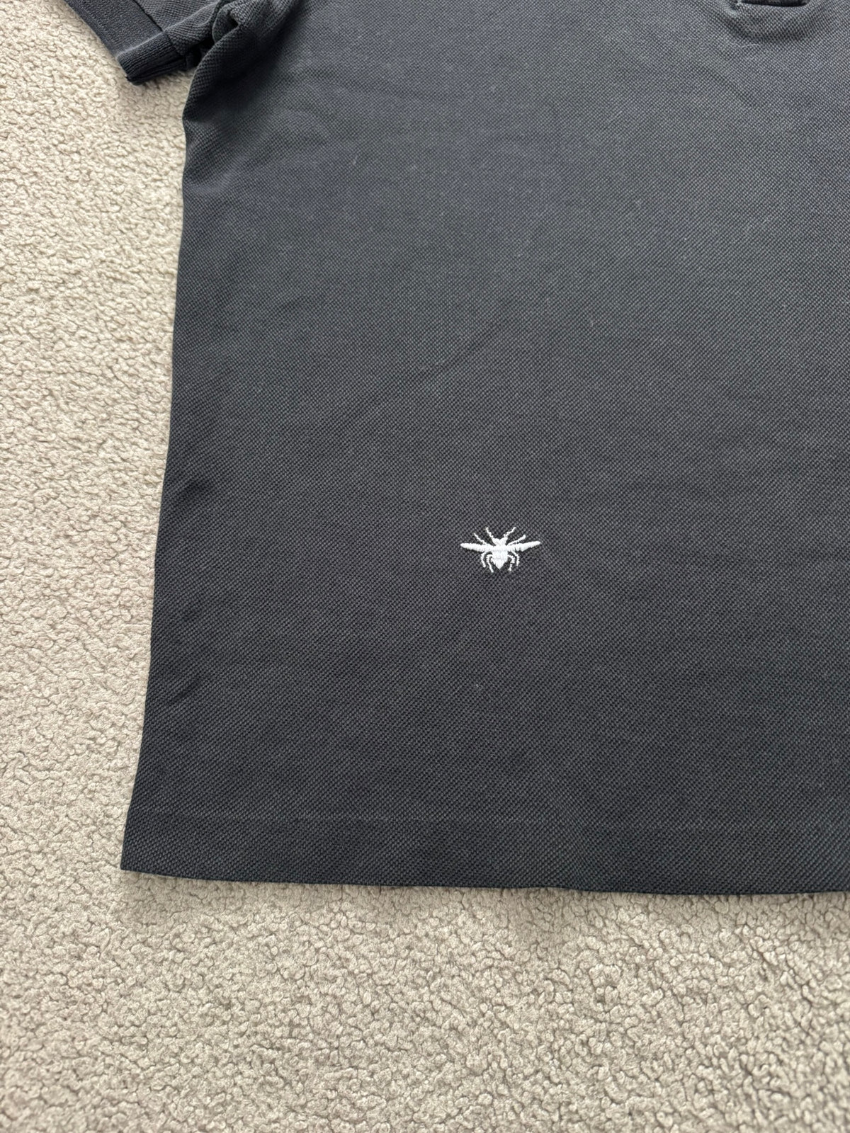 AW03 Dior Homme by Hedi Slimane "Luster" Bee Polo Shirt