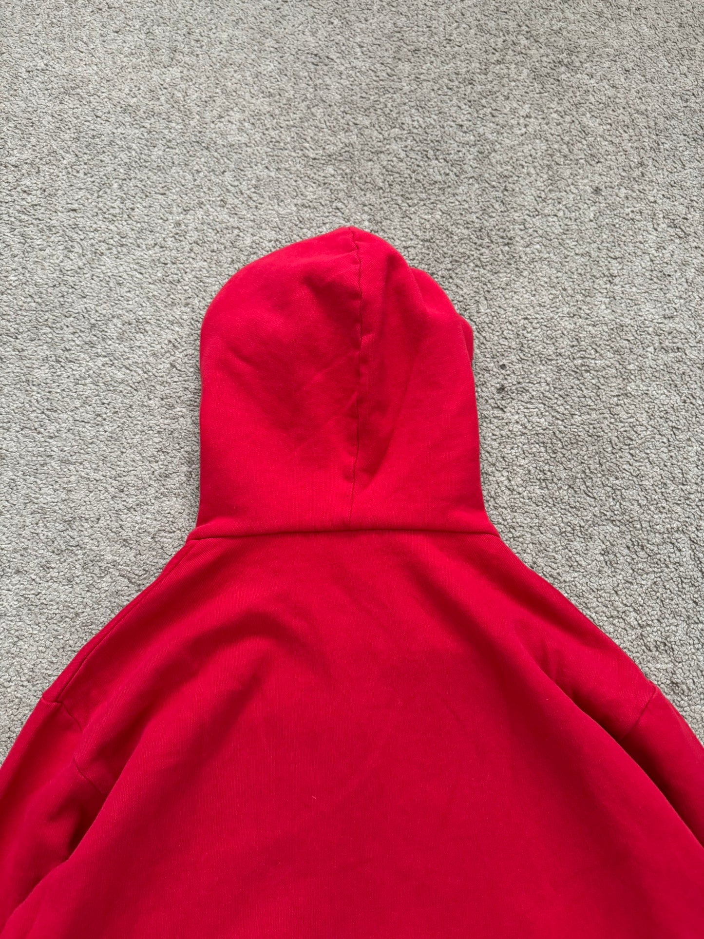 SS10 Balmain by Christophe Decarnin Red Biker Zip Up Hoodie