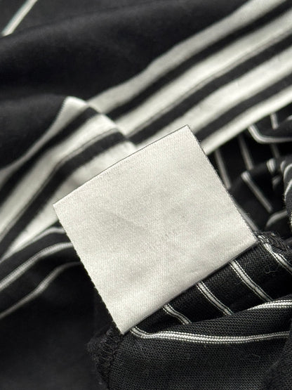 SS05 Dior Homme by Hedi Slimane Block Striped Pocket T Shirt