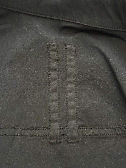 FW10 Rick Owens DRKSHDW Black Coated Trucker Work Jacket